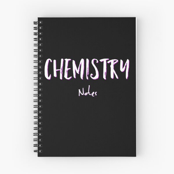 Item preview, Chemistry notes designed and sold by Tamm-art.