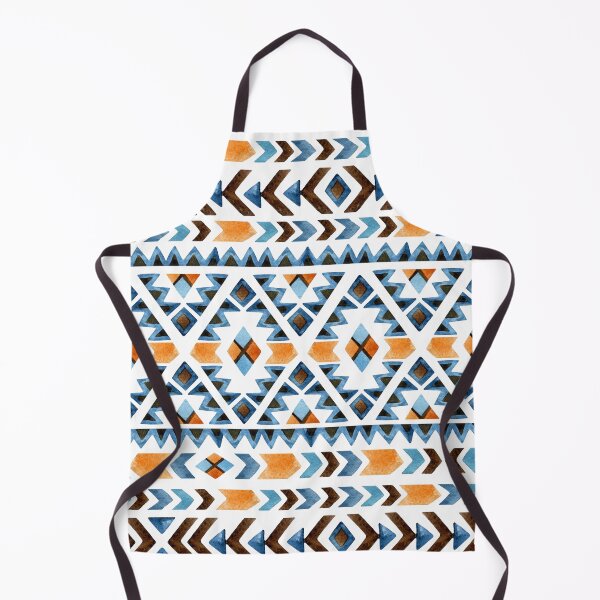 Item preview, Blue and Orange Aztec Merchandise designed and sold by cindyfordyce.