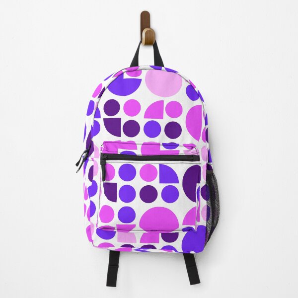 Item preview, Geometric shapes in repeated asymmetrical pattern in bright neon color palette designed and sold by acidmit.