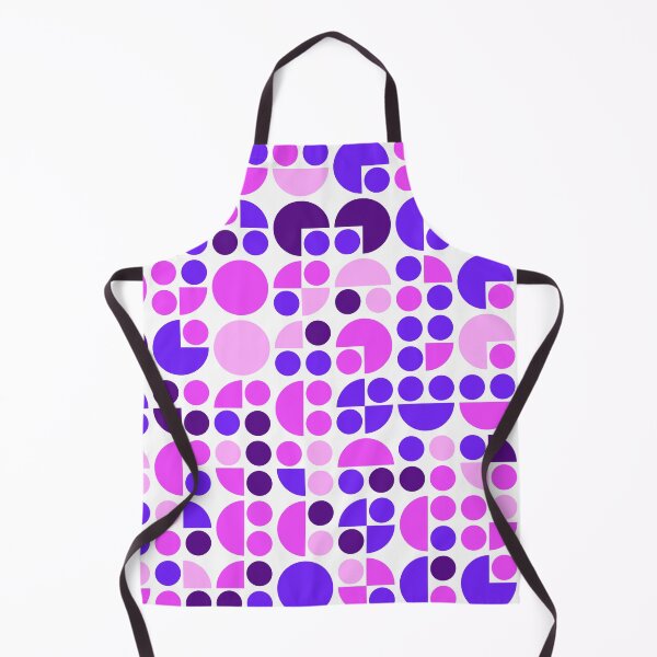 Item preview, Geometric shapes in repeated asymmetrical pattern in bright neon color palette designed and sold by acidmit.
