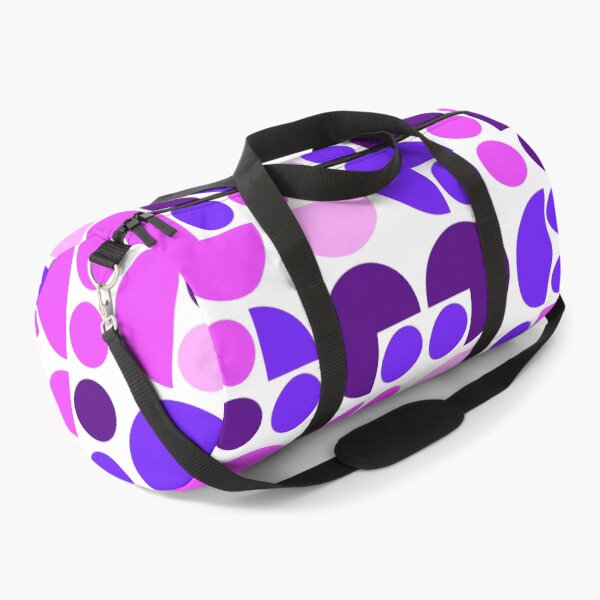 Item preview, Geometric shapes in repeated asymmetrical pattern in bright neon color palette designed and sold by acidmit.