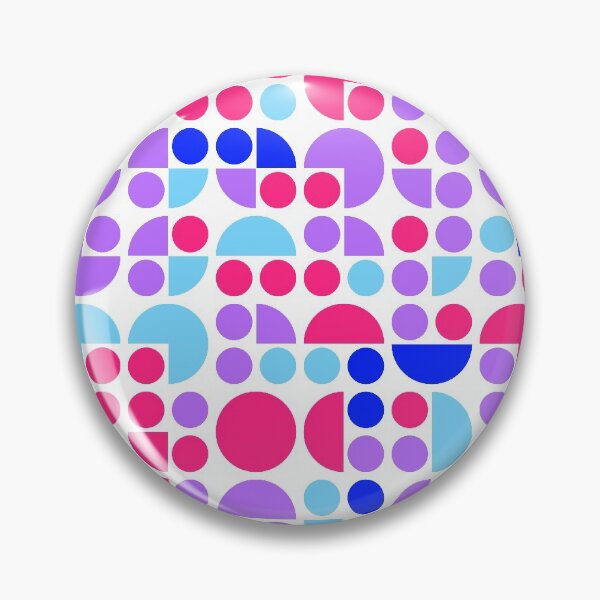 Artikelvorschau, Repeated asymmetrical pattern with geometric shapes in bright neon color palette entworfen und verkauft von acidmit.