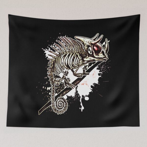 Item preview, Jacksons Chameleon bone Skeleton designed and sold by iduzarts.
