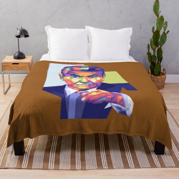 Item preview, Ronald Reagan President Colorful vintage portrait designed and sold by SmashingInk.