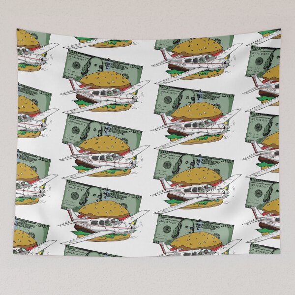 Item preview, 100 Dollar Burger Spot EAA AOPA Flying Club designed and sold by Michael Garber.