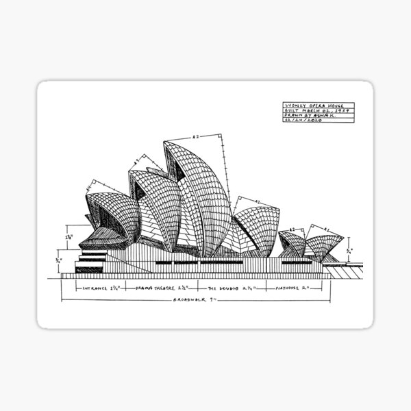 Sydney Opera House from a splash of watercolor, colored drawing, realistic.  Vector illustration of paints Stock Vector Image & Art - Alamy