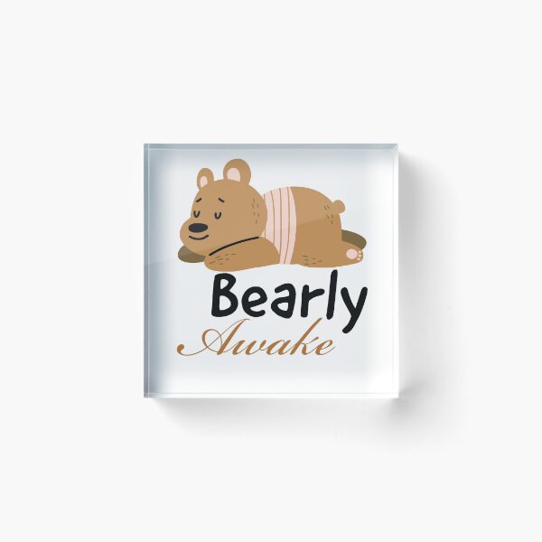 Item preview, Bearly Awake designed and sold by Store Artilia.