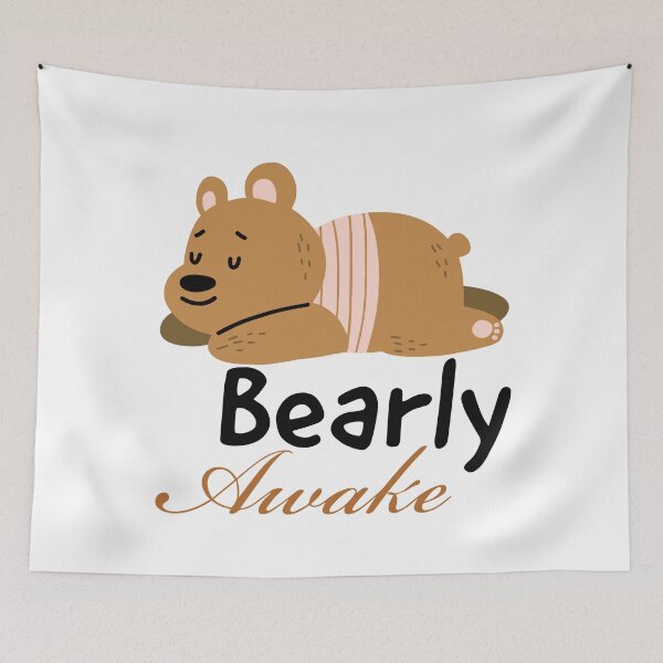 Item preview, Bearly Awake designed and sold by Store Artilia.