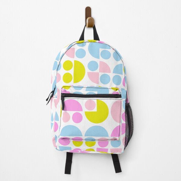 Item preview, Repeated asymmetrical pattern in bright neon color palette with geometric shapes designed and sold by acidmit.