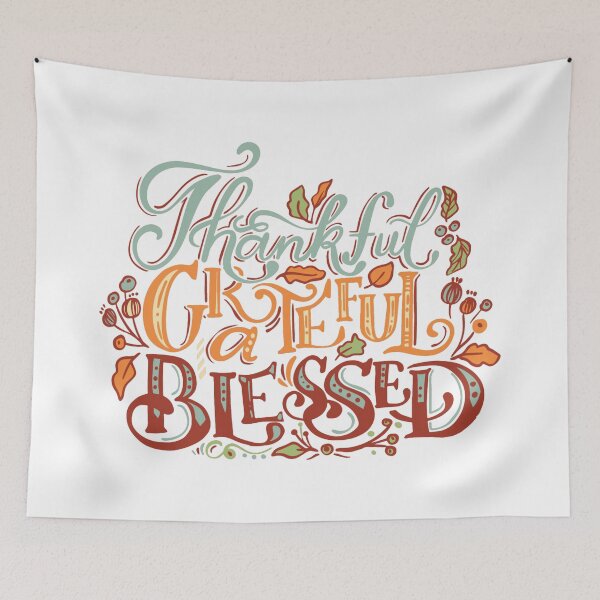 Item preview, Thankful, greatful, blessed designed and sold by Lynette-art.