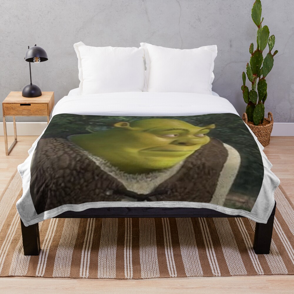 Shrek Meme Blanket Super Soft Warm Light Thin Shrek Shrek Meme