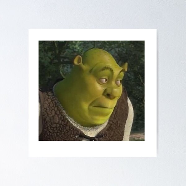 Shrek Meme Posters for Sale