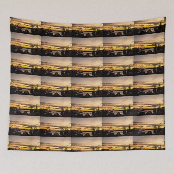 Item preview, Dusk at the Fish Quay designed and sold by Violaman.