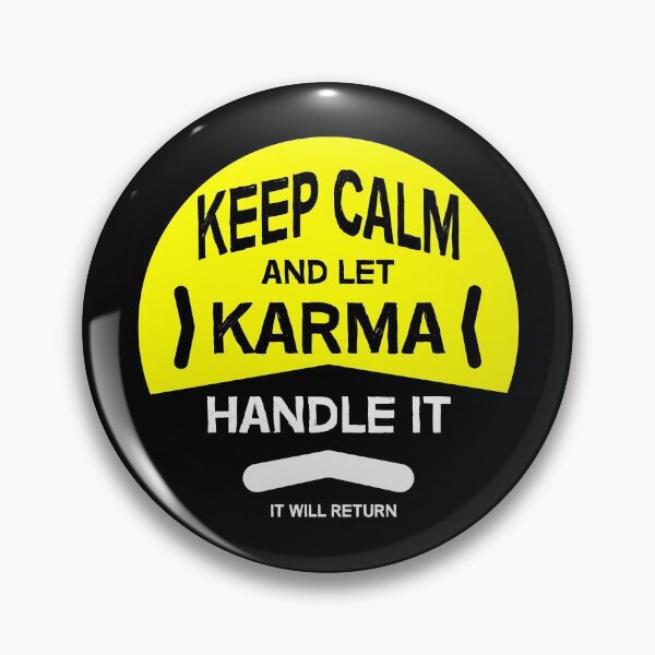 Artikelvorschau, Karma Achtsam - Behalte Karma - Bleib ruhig - Karma Gifs - Karma Hoffnung - T-Shirts - Aufkleber entworfen und verkauft von happygiftideas.