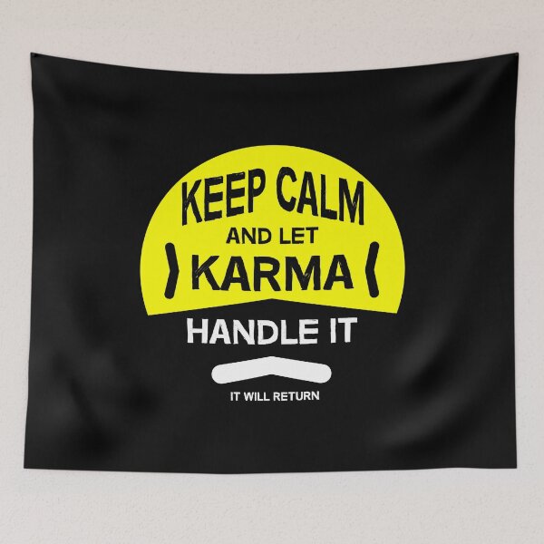 Item preview,  Karma Mindful- Keep Karma - Keep Calm - Karma Gifs - Karma Hope - Tshirts - Stickers designed and sold by happygiftideas.