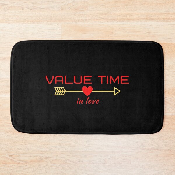 Item preview, VALUE TIME IN LOVE - HEARTY MESSAGE FOR VALENTINE  designed and sold by Awesome &  Affordable.