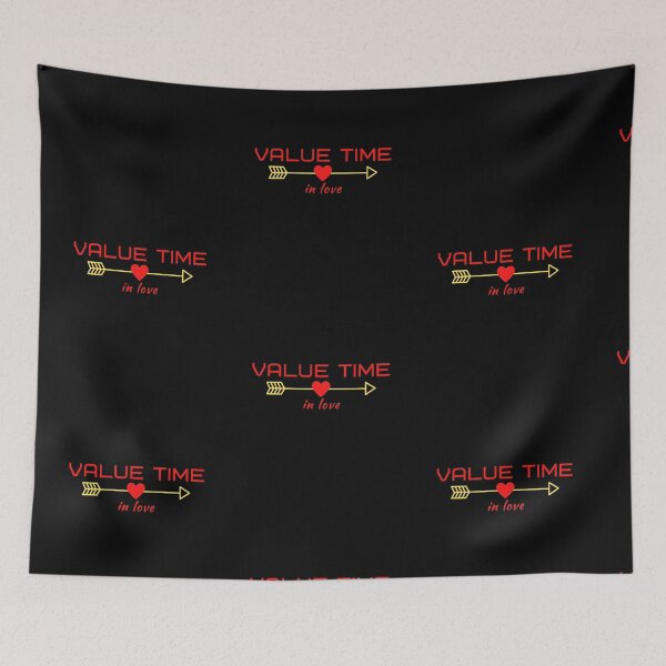 Item preview, VALUE TIME IN LOVE - HEARTY MESSAGE FOR VALENTINE  designed and sold by Awesome &  Affordable.