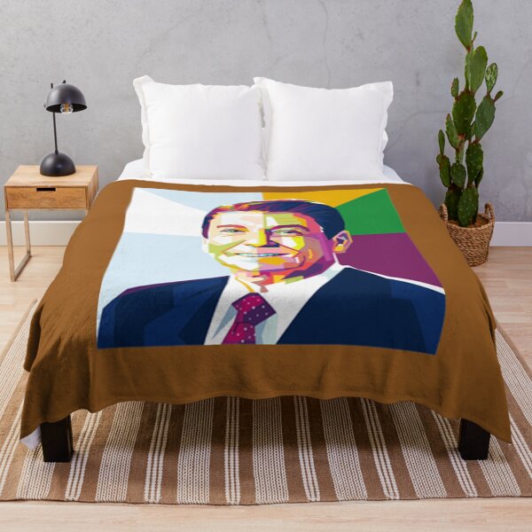 Item preview, Ronald Wilson Reagan with Happy Smile designed and sold by SmashingInk.