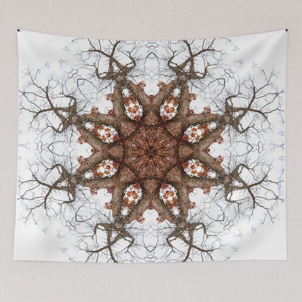 Item preview, Mandala circle. Brown mandala. Roots mandala. Wall decoration designed and sold by soniaaseguin.