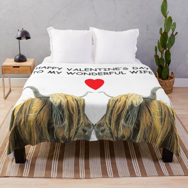 Item preview, HAPPY VALENTINE'S TO MY WONDERFUL WIFE designed and sold by IslesArt.