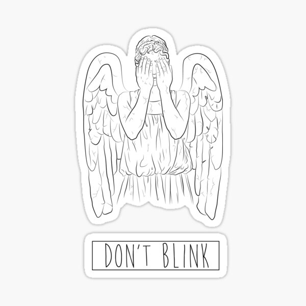 Weeping Angel Sticker