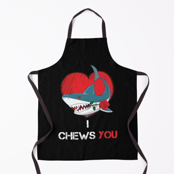 Item preview, I Chews You Shark Cupid With Rose Sharks Valentines Day Gift Funny Proposal designed and sold by WhiteTears.