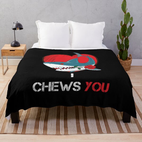 Item preview, I Chews You Shark Cupid With Rose Sharks Valentines Day Gift Funny Proposal designed and sold by WhiteTears.