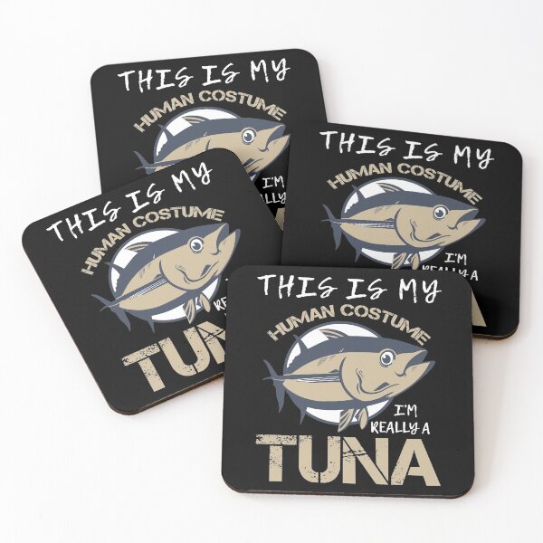 Item preview, this is my human costume i'm really a Tuna / Costume Gift Bluefin Tuna Fish designed and sold by Dream-bubble.