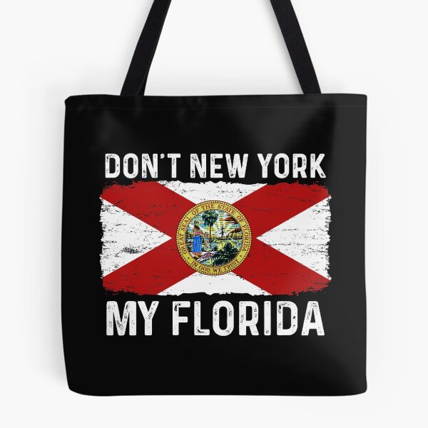 Item preview, Don't New York My Florida Vintage Flag Funny Saying Gift designed and sold by alenaz.