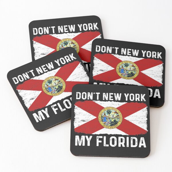 Item preview, Don't New York My Florida Vintage Flag Funny Saying Gift designed and sold by alenaz.