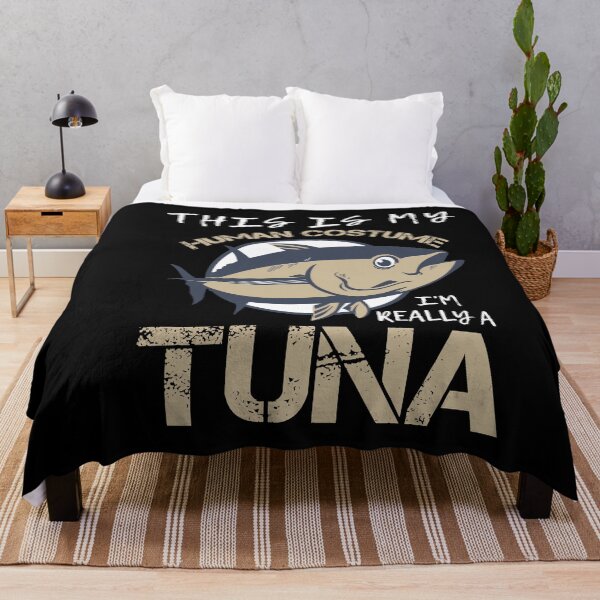 Item preview, this is my human costume i'm really a Tuna / Costume Gift Bluefin Tuna Fish designed and sold by Dream-bubble.