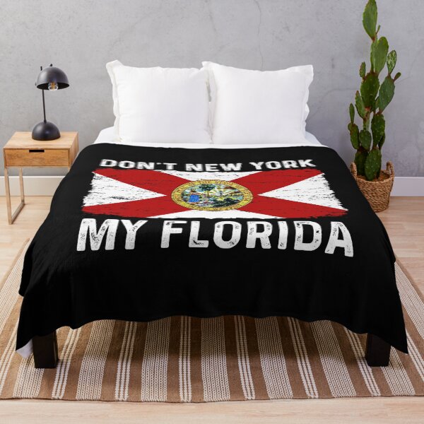 Item preview, Don't New York My Florida Vintage Flag Funny Saying Gift designed and sold by alenaz.