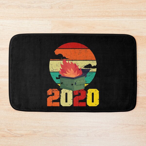 Item preview, 2020 Dumpster Fire Retro Vintage Unique designed and sold by Dressed For  Duty.