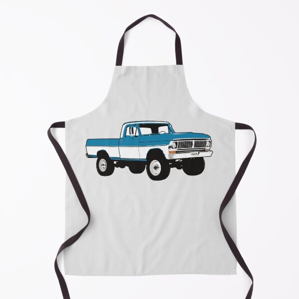 Item preview, 70/72 White Blue 4x4 F Truck designed and sold by CoolRide.