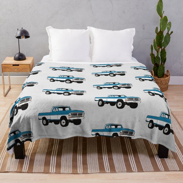 Item preview, 70/72 White Blue 4x4 F Truck designed and sold by CoolRide.