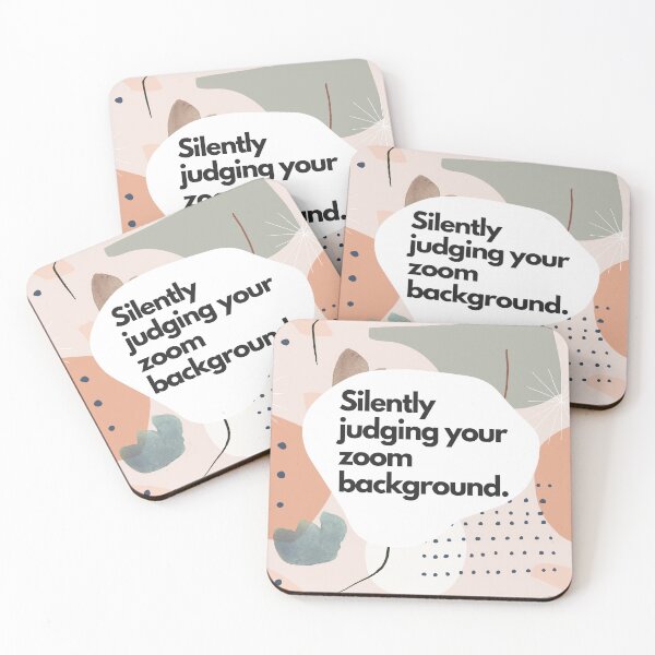 Item preview, Silently Judging Your Zoom Background Office Humour Funny Zoom Co Worker Colleague Phrases Jargon designed and sold by BohoStudio.