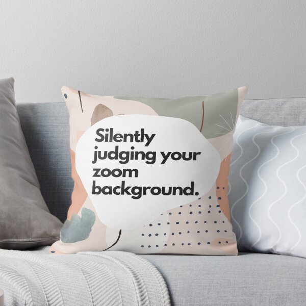 Item preview, Silently Judging Your Zoom Background Office Humour Funny Zoom Co Worker Colleague Phrases Jargon designed and sold by BohoStudio.