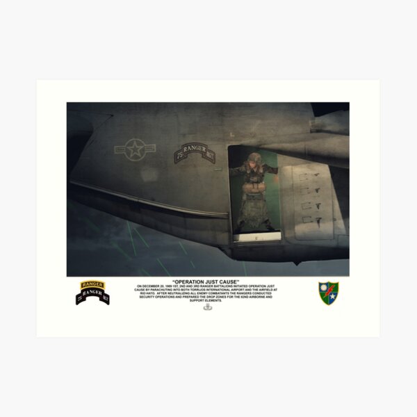 Operation Just Cause Art Print
