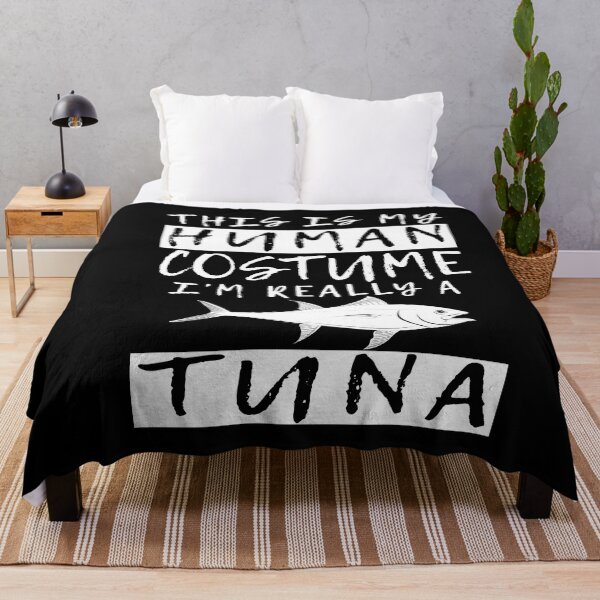 Item preview, this is my human costume i'm really a Tuna / Costume Gift Bluefin Tuna Fish designed and sold by Dream-bubble.