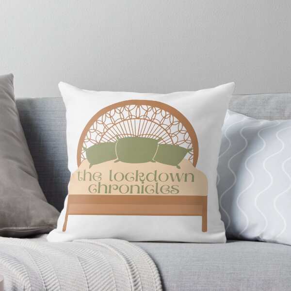 Item preview, Lockdown Chronicles Funny Quarantine Bed Graphic designed and sold by Dani Mullins.