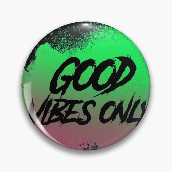 Item preview, Good vibes spray paint.  designed and sold by Crystalsgraphix.