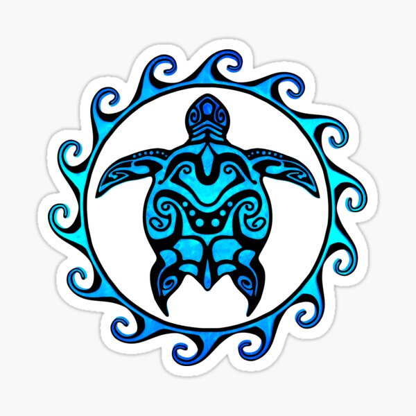 Item preview, Tribal Turtle designed and sold by BailoutIsland.