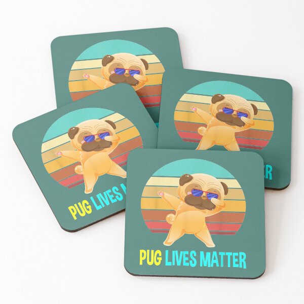 Item preview, Funny Pug Lives Matter designed and sold by pugmom4.