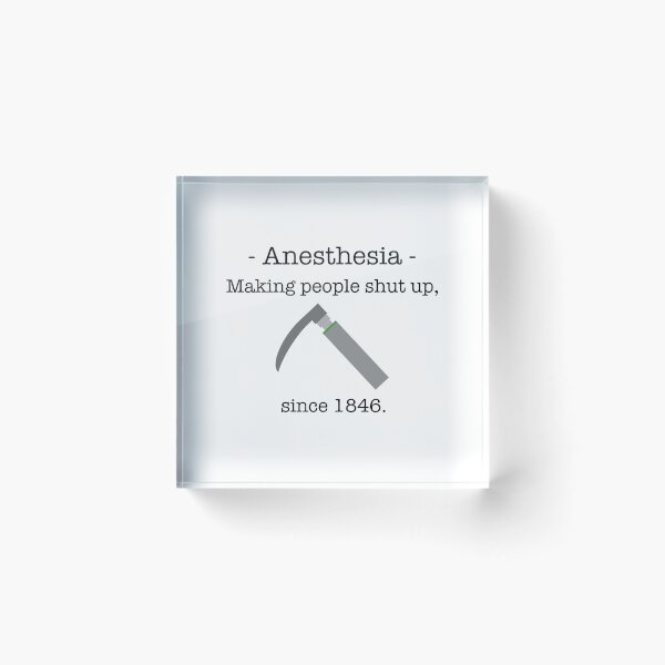 Item preview, Anesthesia saying funny anesthesiologist designed and sold by DMA-Designs.