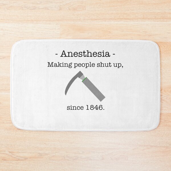 Item preview, Anesthesia saying funny anesthesiologist designed and sold by DMA-Designs.