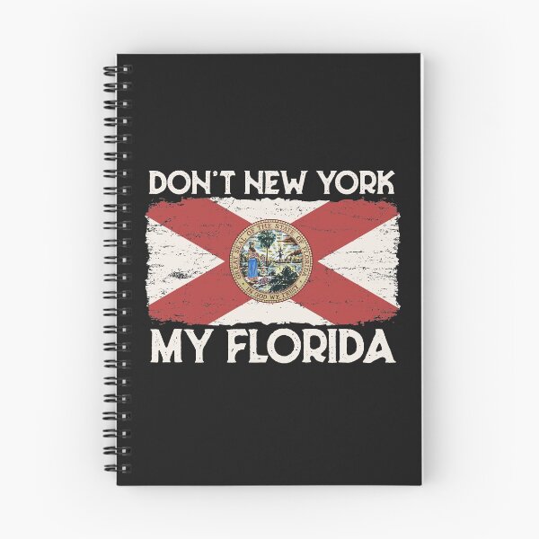 Item preview, Don't New York My Florida Flag Vintage Distressed Style designed and sold by alenaz.