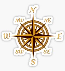 Compass: Stickers | Redbubble