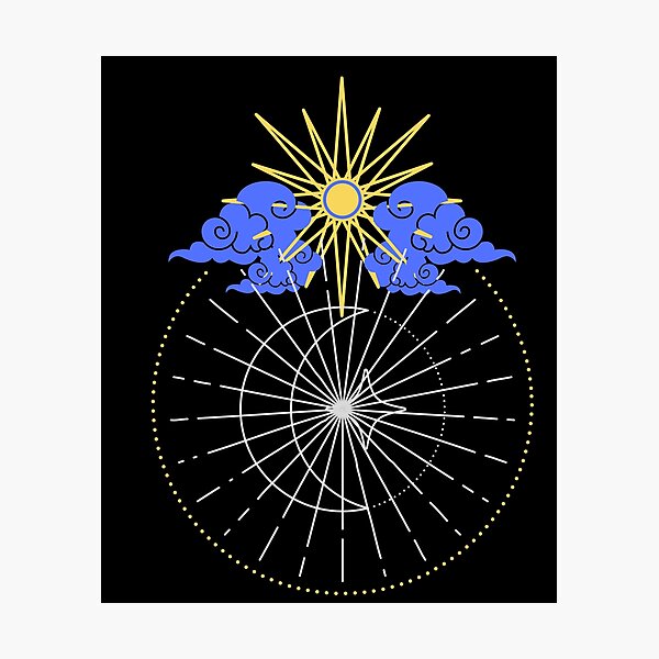 Item preview, Sun and Moon designed and sold by avocadissimo.
