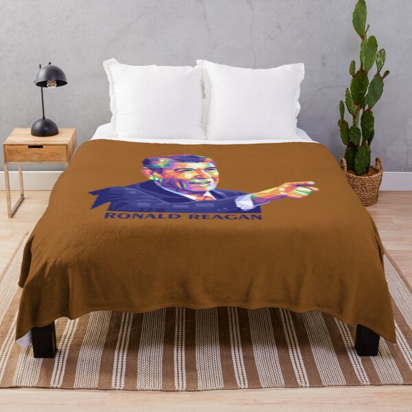Item preview, Ronald Reagan Us President by colorful american flag designed and sold by SmashingInk.