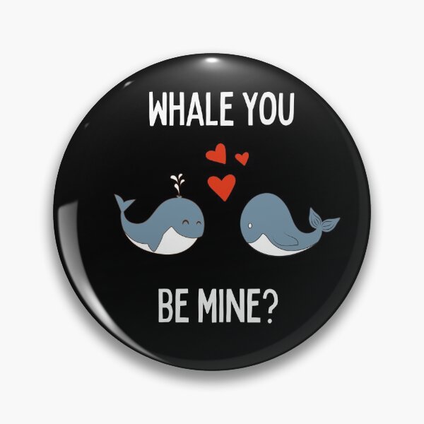 Item preview, Whale you be mine 2 designed and sold by Rainces.